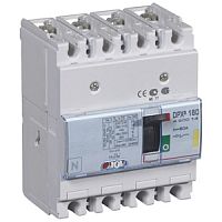 Автоматический выключатель DPX3 160 - термомагнитный расцепитель - 16 кА - 400 В~ - 4П - 80 А | код. 420014 |  Legrand 